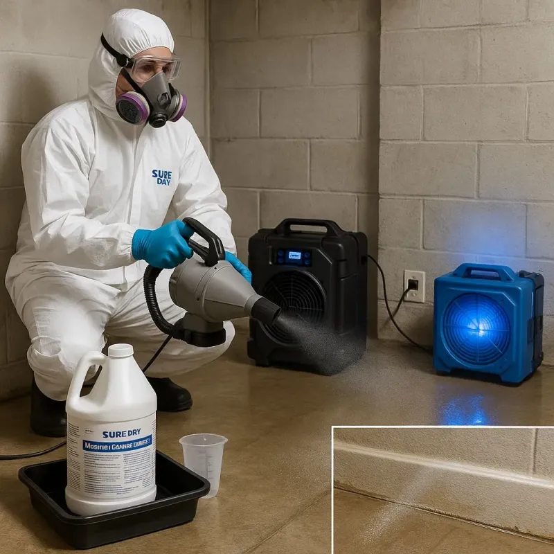 Sanitization and Odor Removal process in Stonington, ME